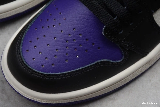 Retro Kid Jordan 'Court  1 OG Air Kids 555088-501 Purple' High 555088-501 0418